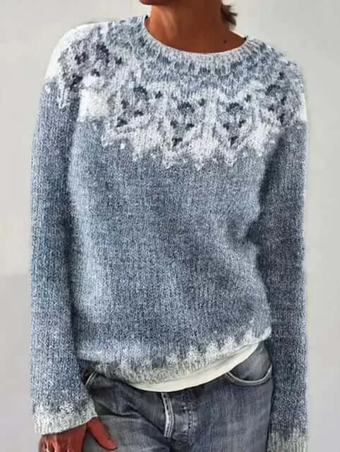 Clara Herbstpullover | Retro-charme Trifft Kuschelige Wärme